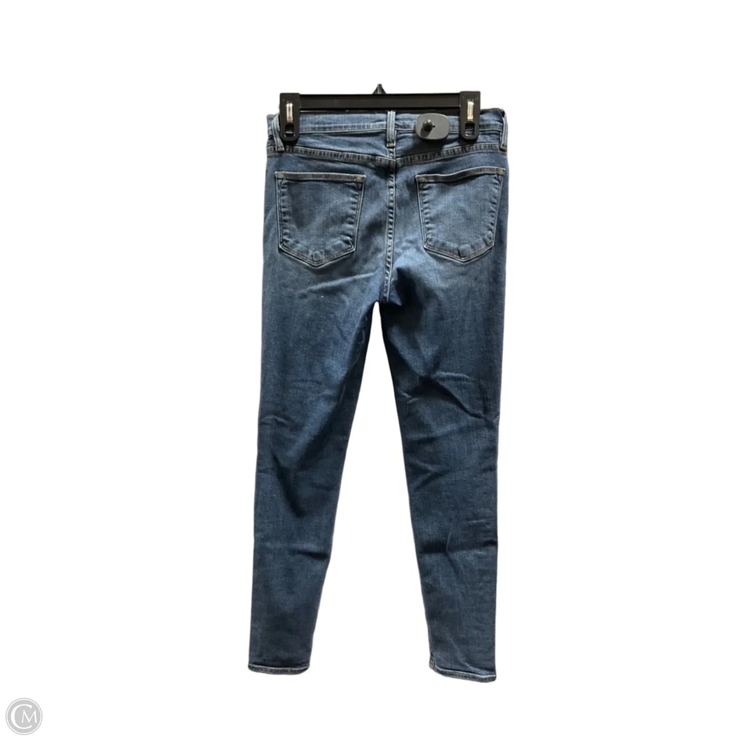 Jeans Skinny By Frame In Blue, Size: 4
