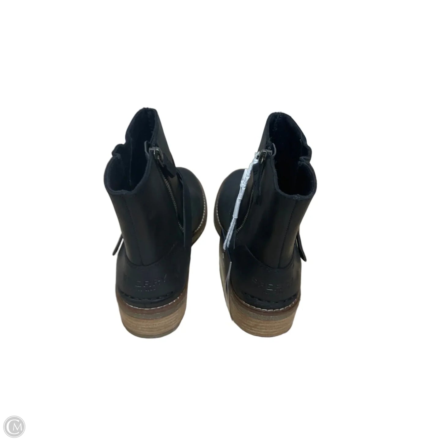Boots Ankle Flats By Sperry In Black, Size: 8