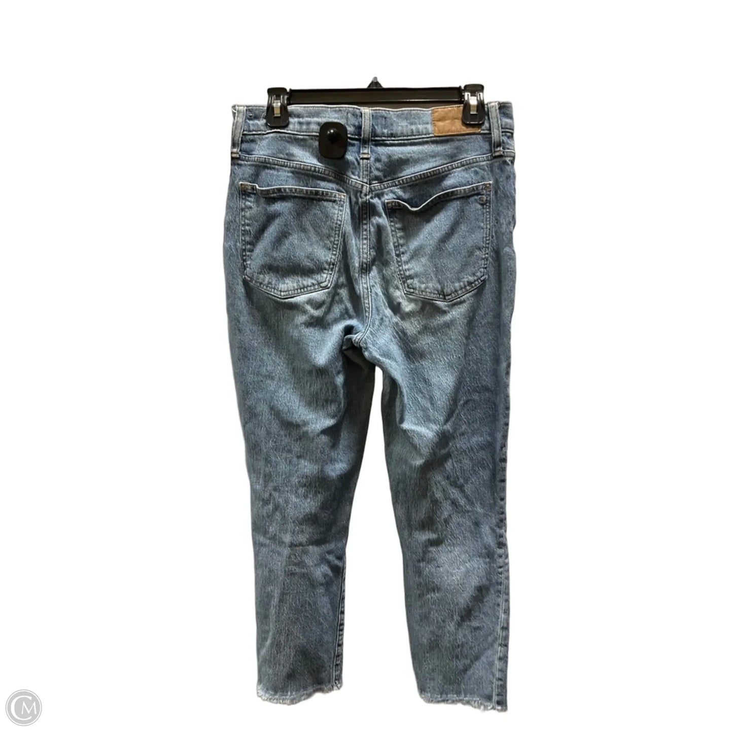 Jeans Straight By Madewell In Blue, Size: 6