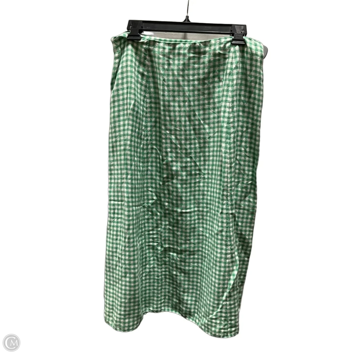 Skirt Midi By Loft In Green, Size: M