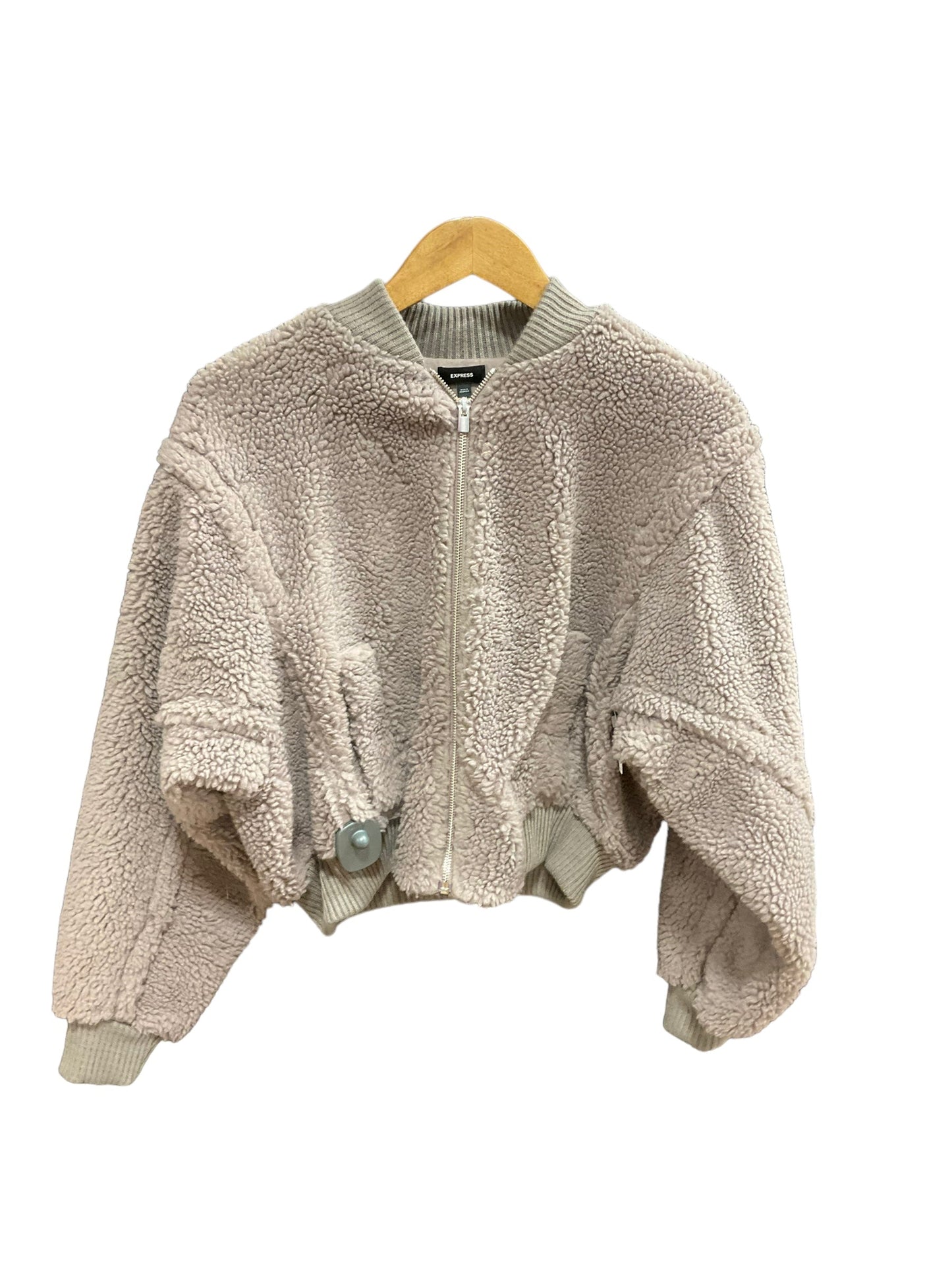 Jacket Fleece By Express Size: M
