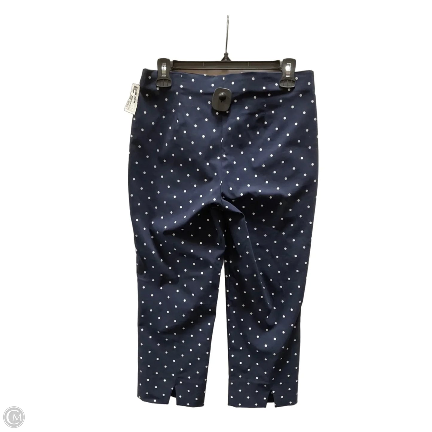 Capris By Charter Club In Polkadot Pattern, Size: 6