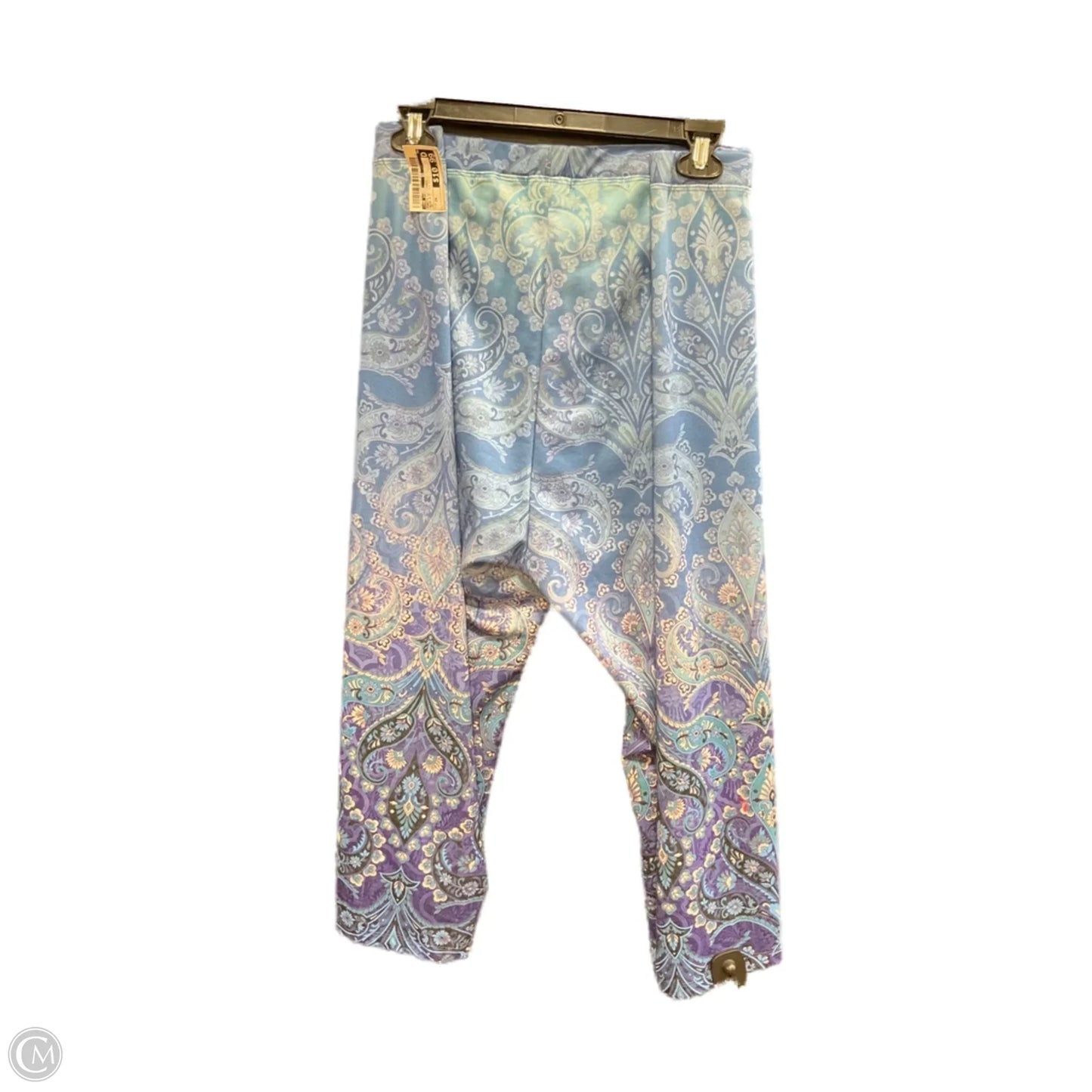 Pants Leggings By One World In Blue & Purple, Size: 2x