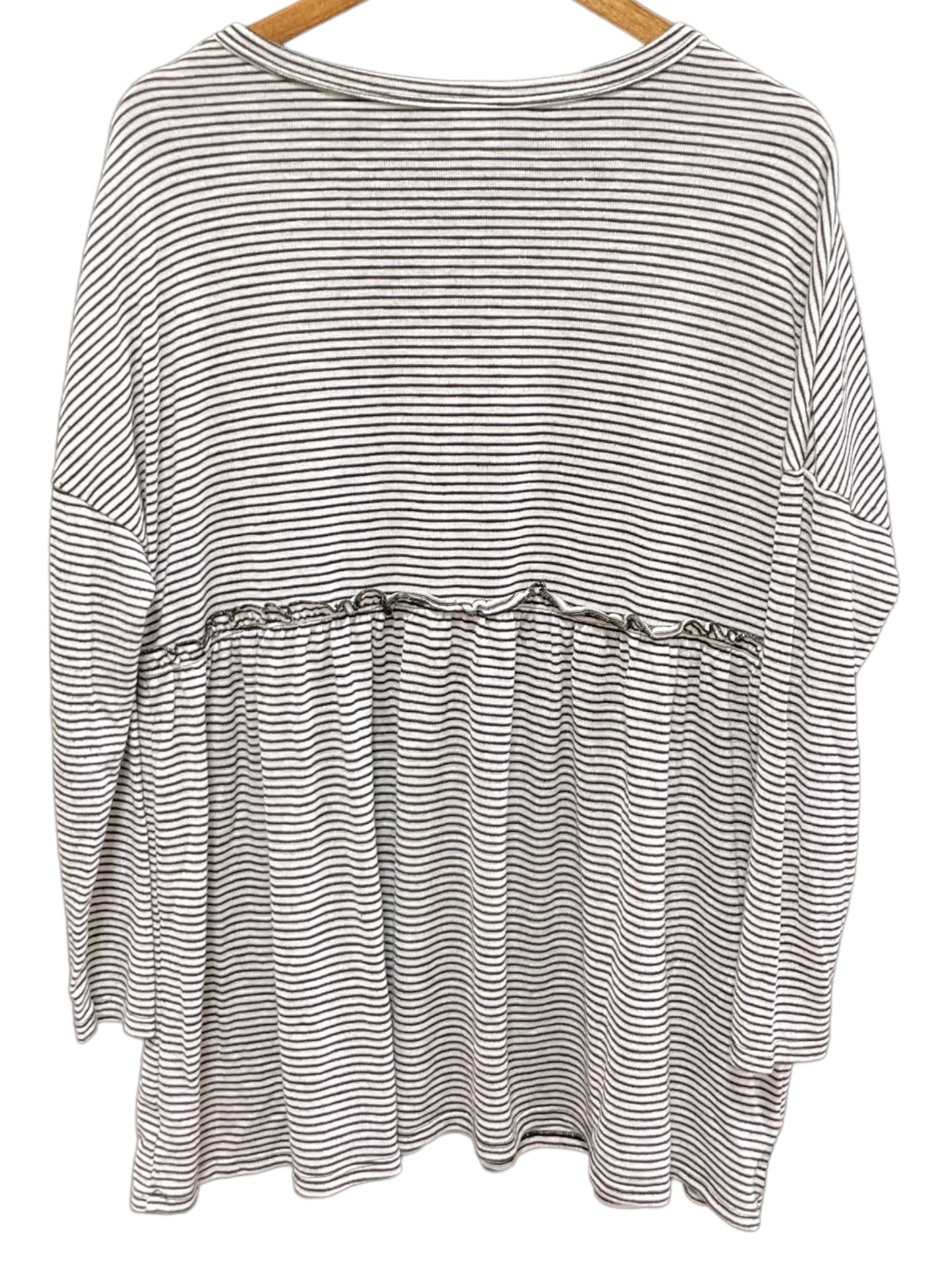 Maternity Top Long Sleeve By Time And Tru Size: L