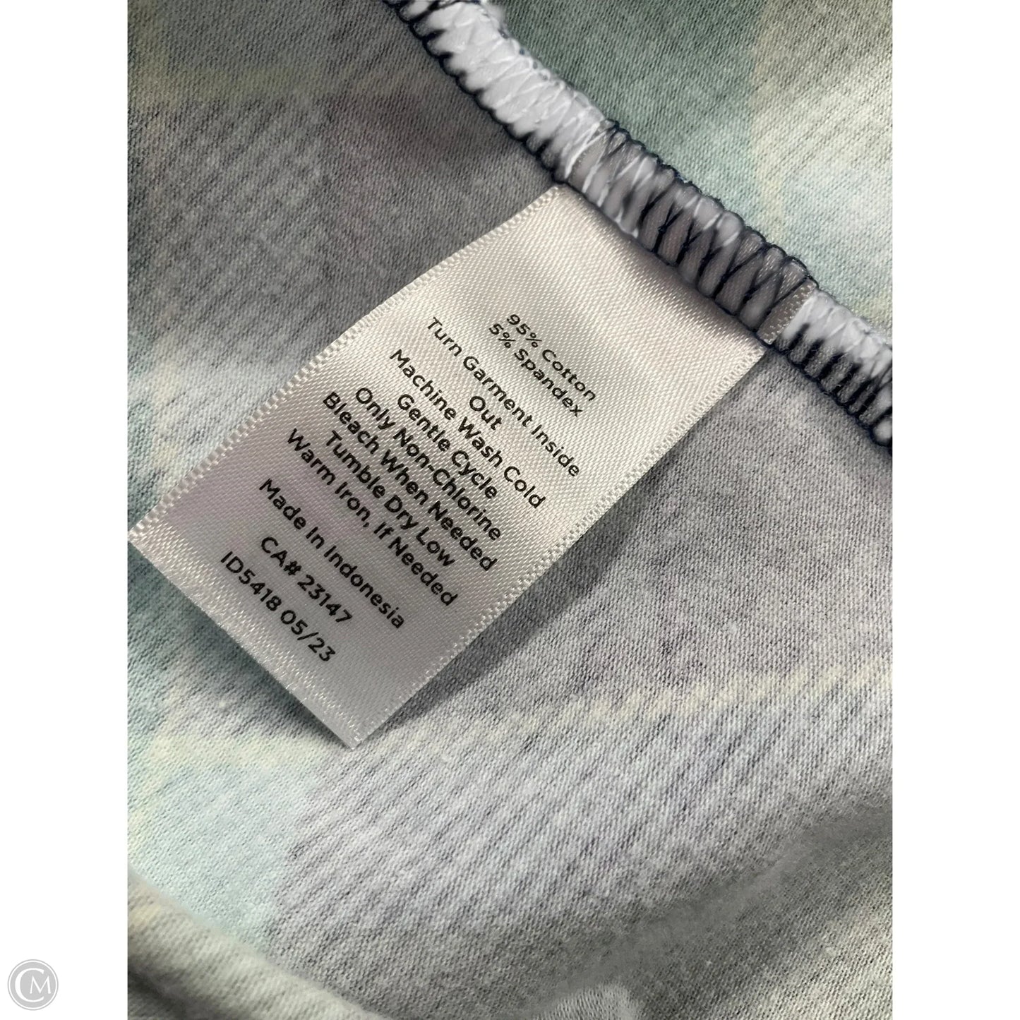 Top Long Sleeve Basic By Talbots In Multi-colored, Size: 2x