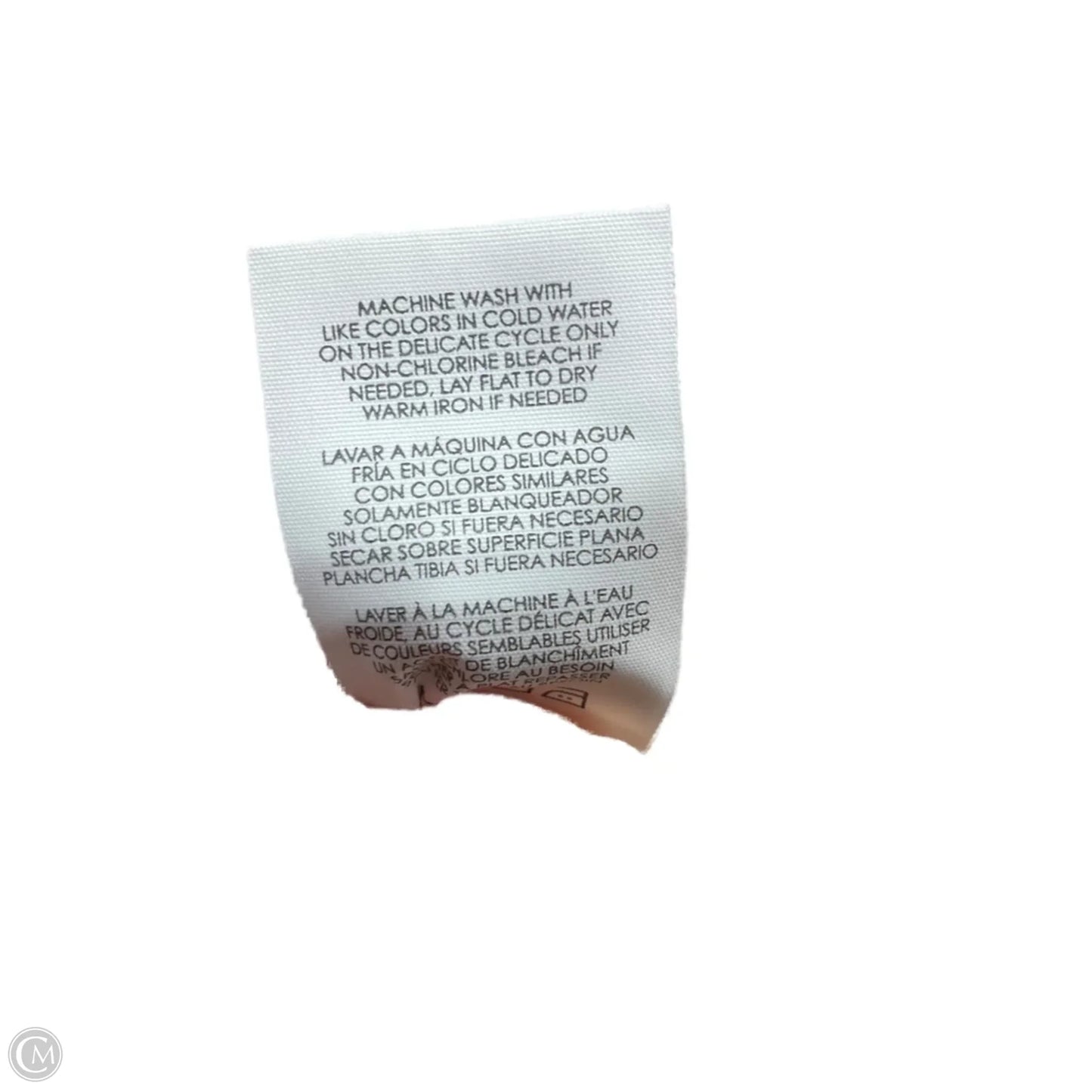 Top Sleeveless By Cabi In Striped Pattern, Size: S