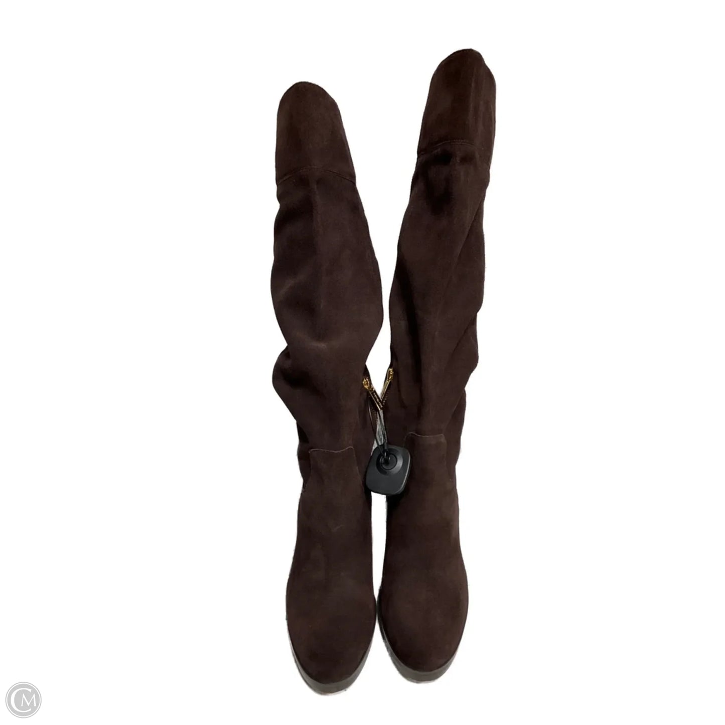Boots Designer By Michael Kors In Brown, Size: 9