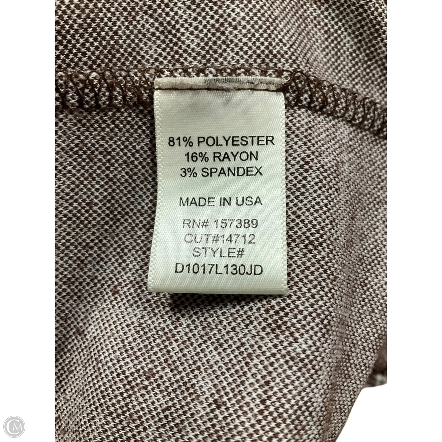 Blazer By Altard State In Brown & White, Size: S