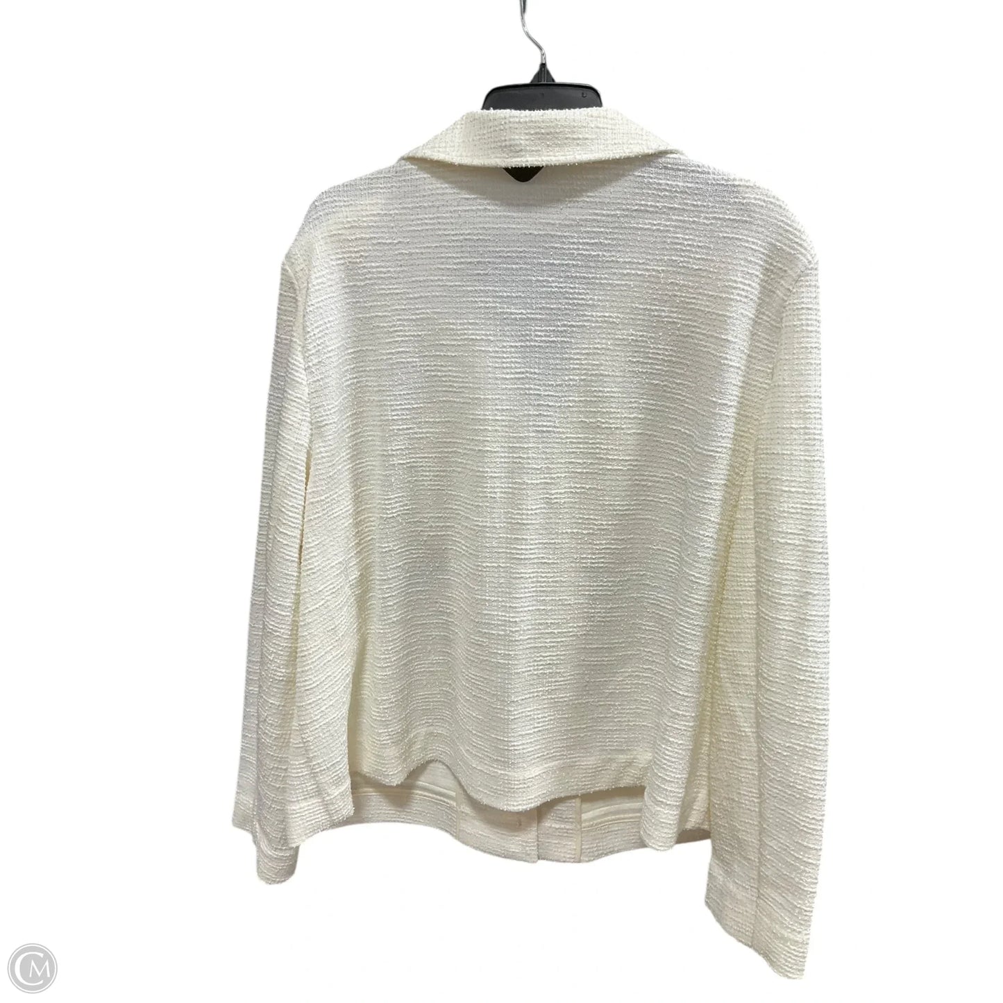Blazer By Lane Bryant In Cream, Size: 1x