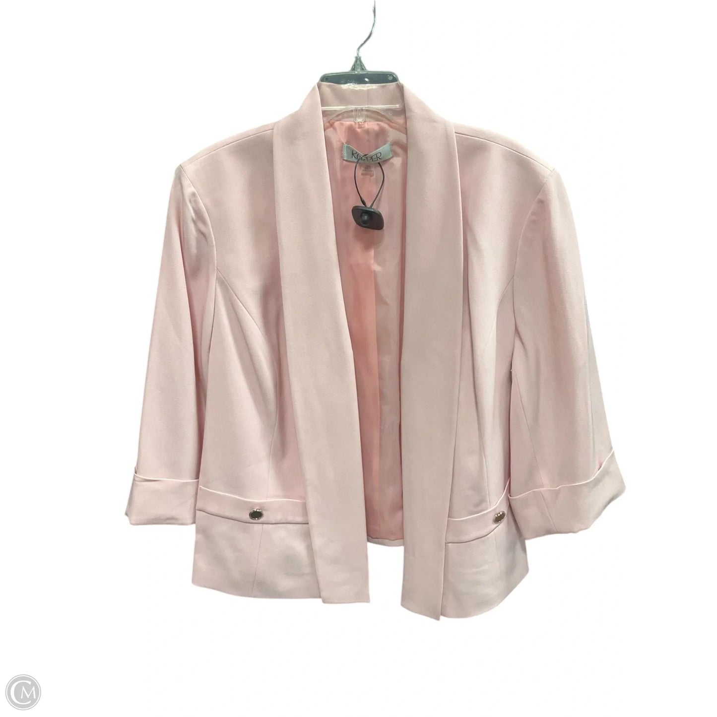 Blazer By Kasper In Pink, Size: 1x