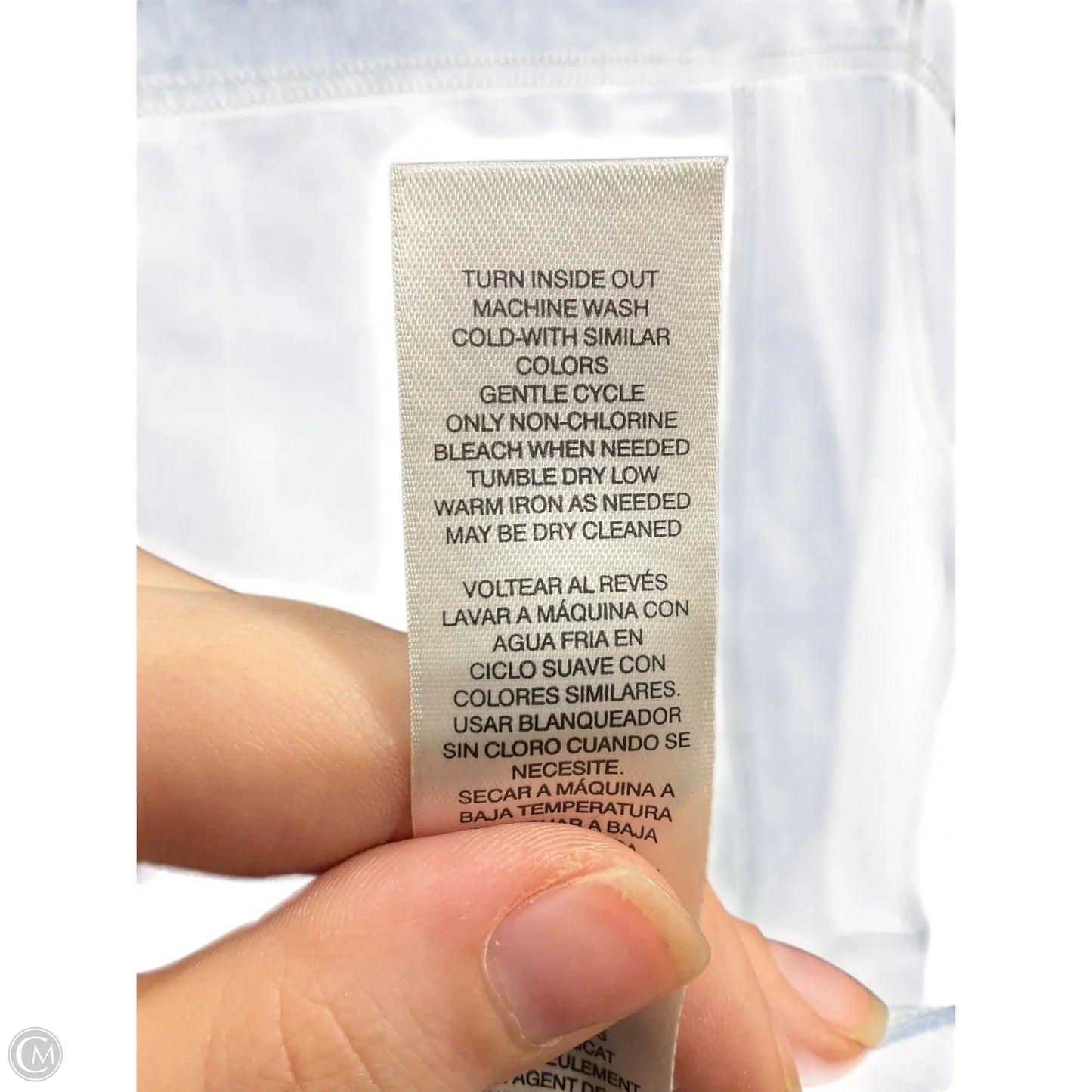 Jacket Denim By Zenergy By Chicos In Blue Denim, Size: L