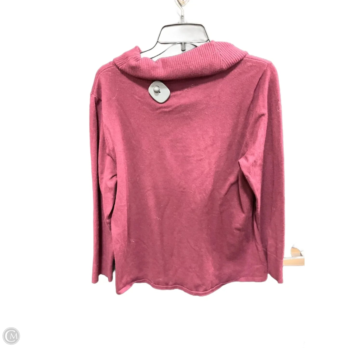 Top Long Sleeve By Chicos In Red, Size: L
