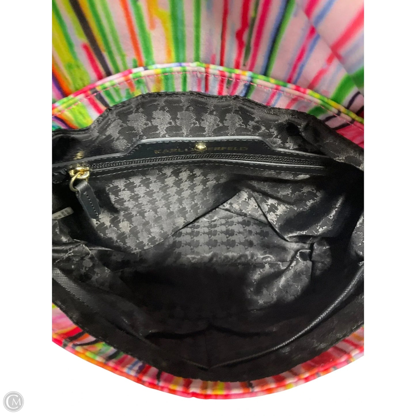 Crossbody Designer By Karl Lagerfeld, Size: Medium