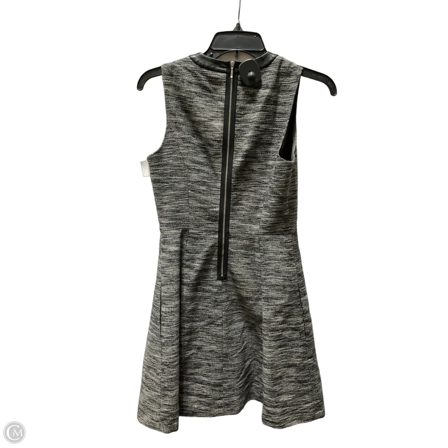 Dress Casual Midi By Madewell In Black & White, Size: Xs