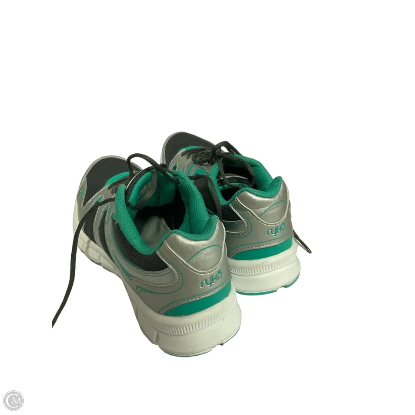 Shoes Athletic By Ryka In Green & Grey, Size: 9