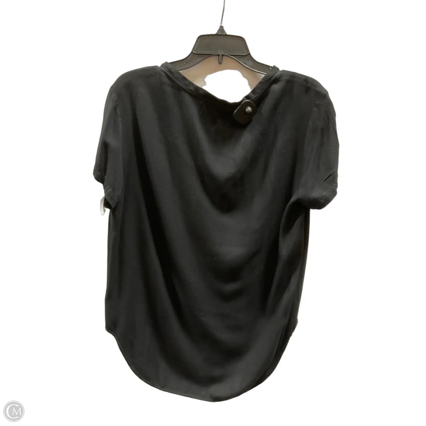 Top Short Sleeve Basic By Cloth & Stone In Black, Size: L