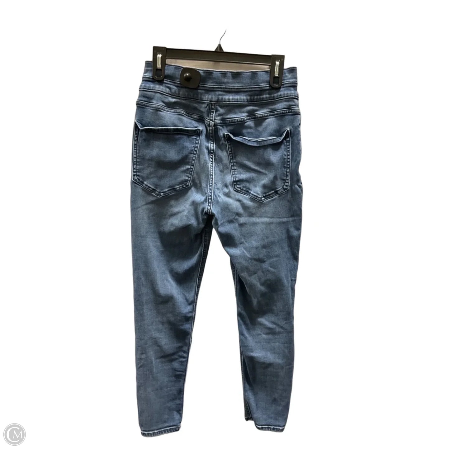 Jeans Skinny By Express In Blue Denim, Size: 12
