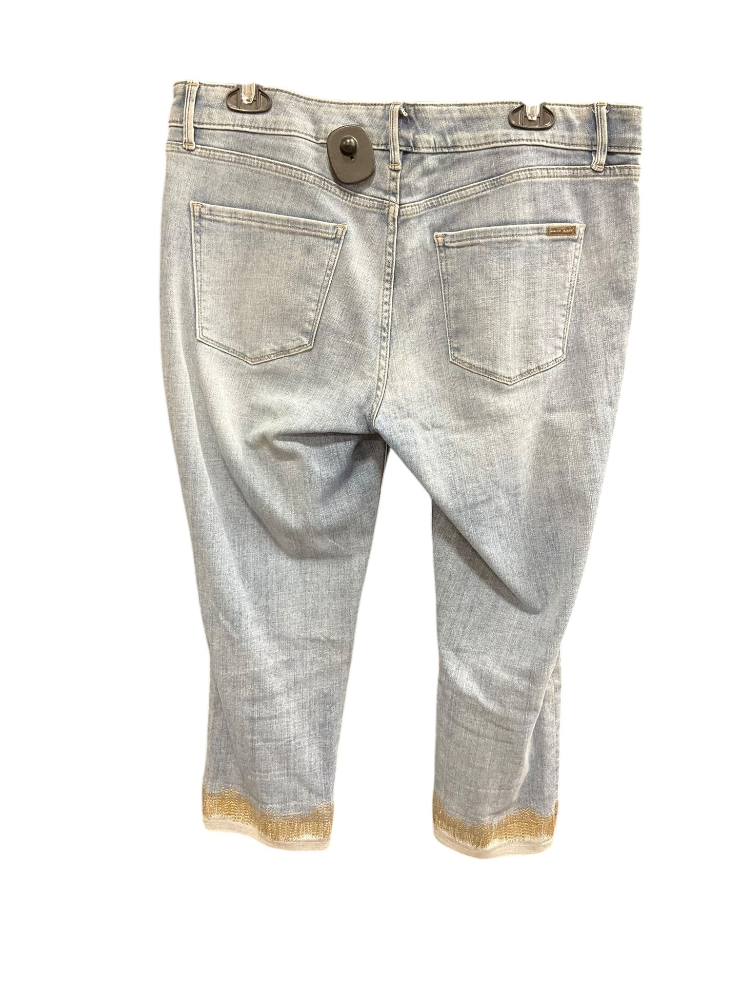 Jeans Cropped By White House Black Market In Blue Denim, Size: 2