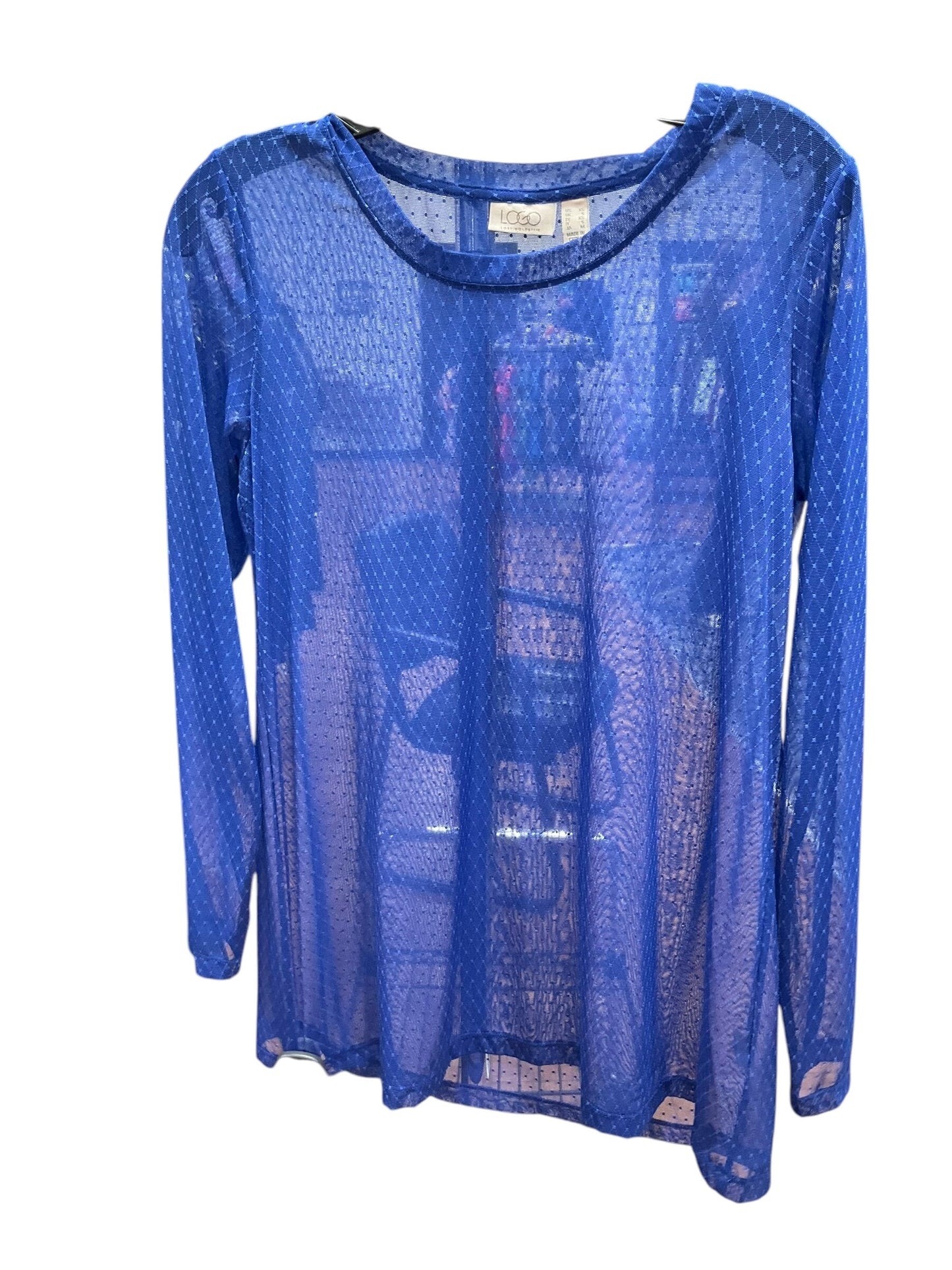 Top Long Sleeve By Logo Size: Xs