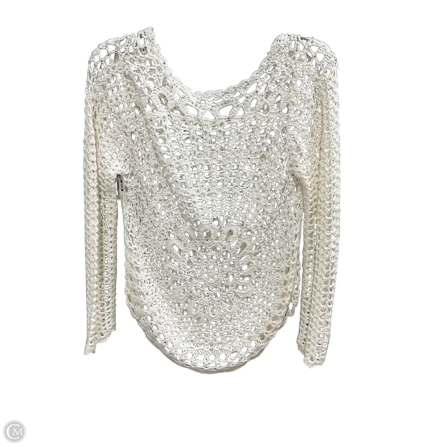 Sweater By Karen Kane In Cream, Size: Xs