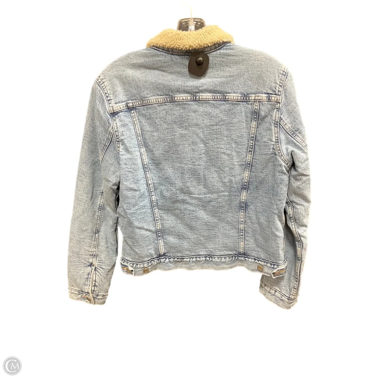 Jacket Denim By Gap In Blue, Size: S