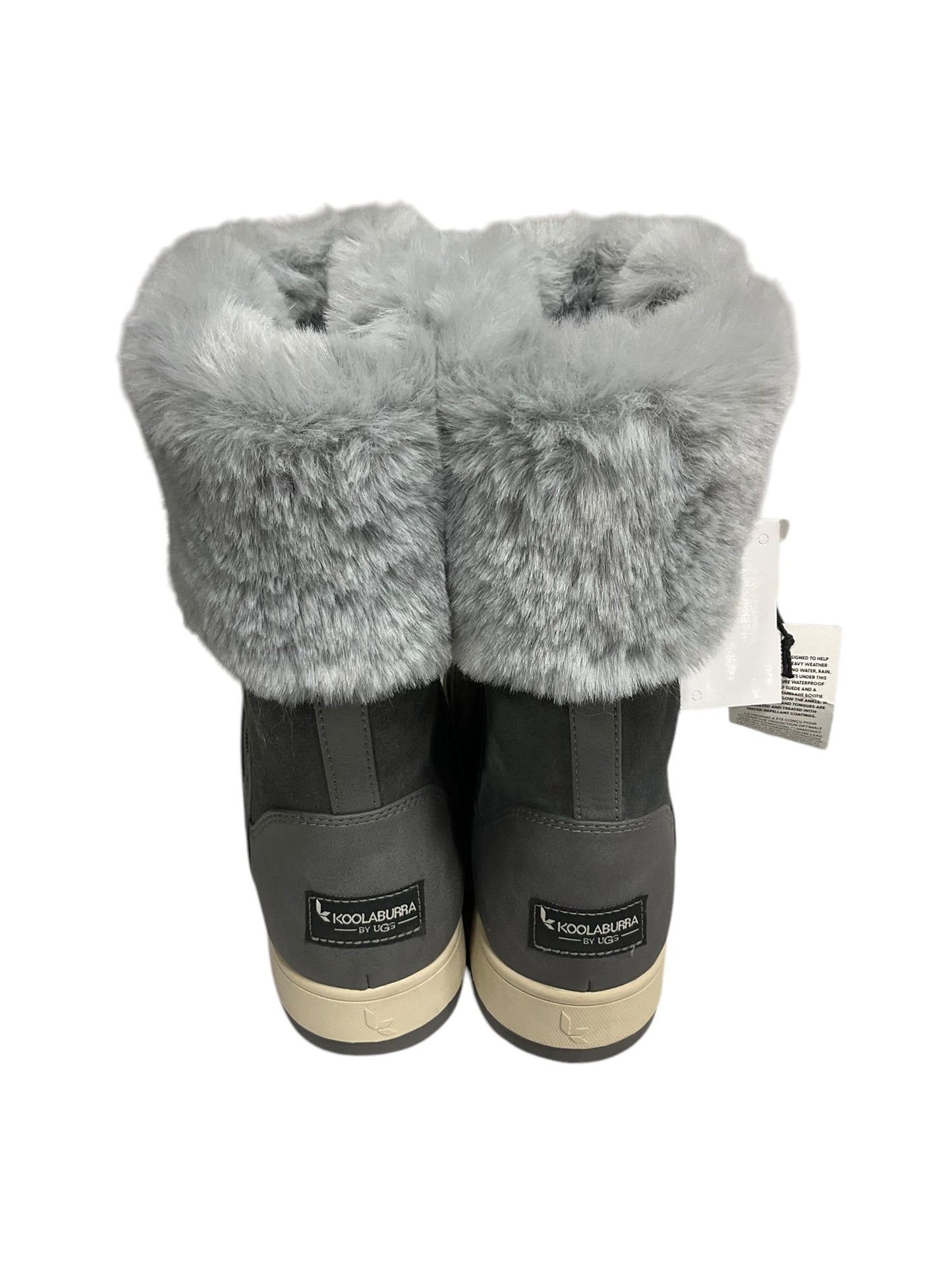 Boots Mid-calf Flats By Koolaburra By Ugg In Grey, Size: 7