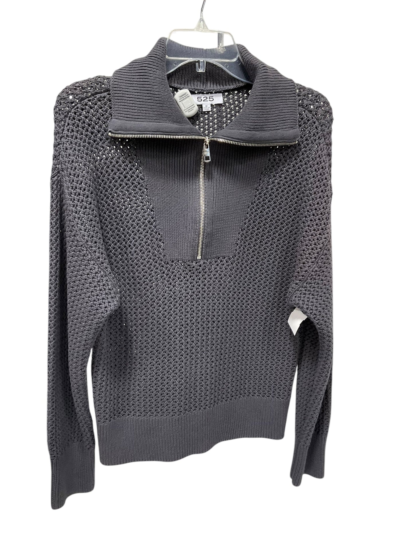 Sweater By 525 In Grey, Size: M