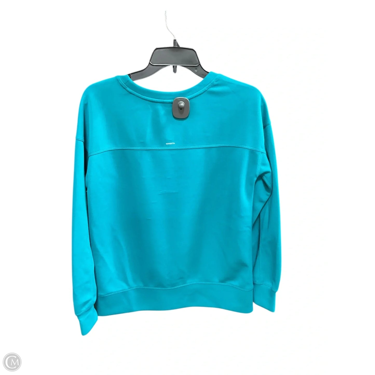 Athletic Sweatshirt Crewneck By Mondetta In Teal, Size: S
