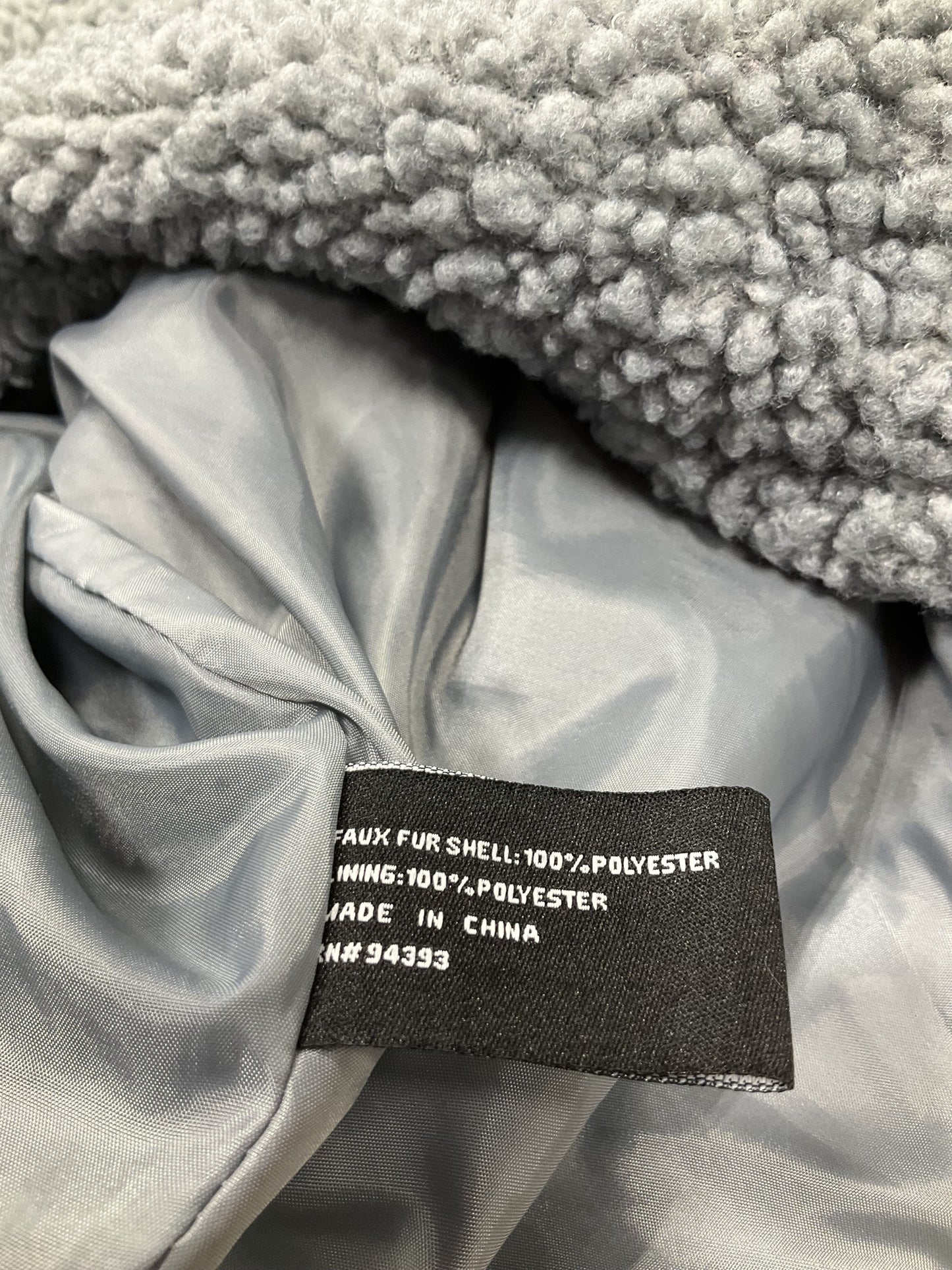 Jacket Fleece By Coffee Shop Size: S