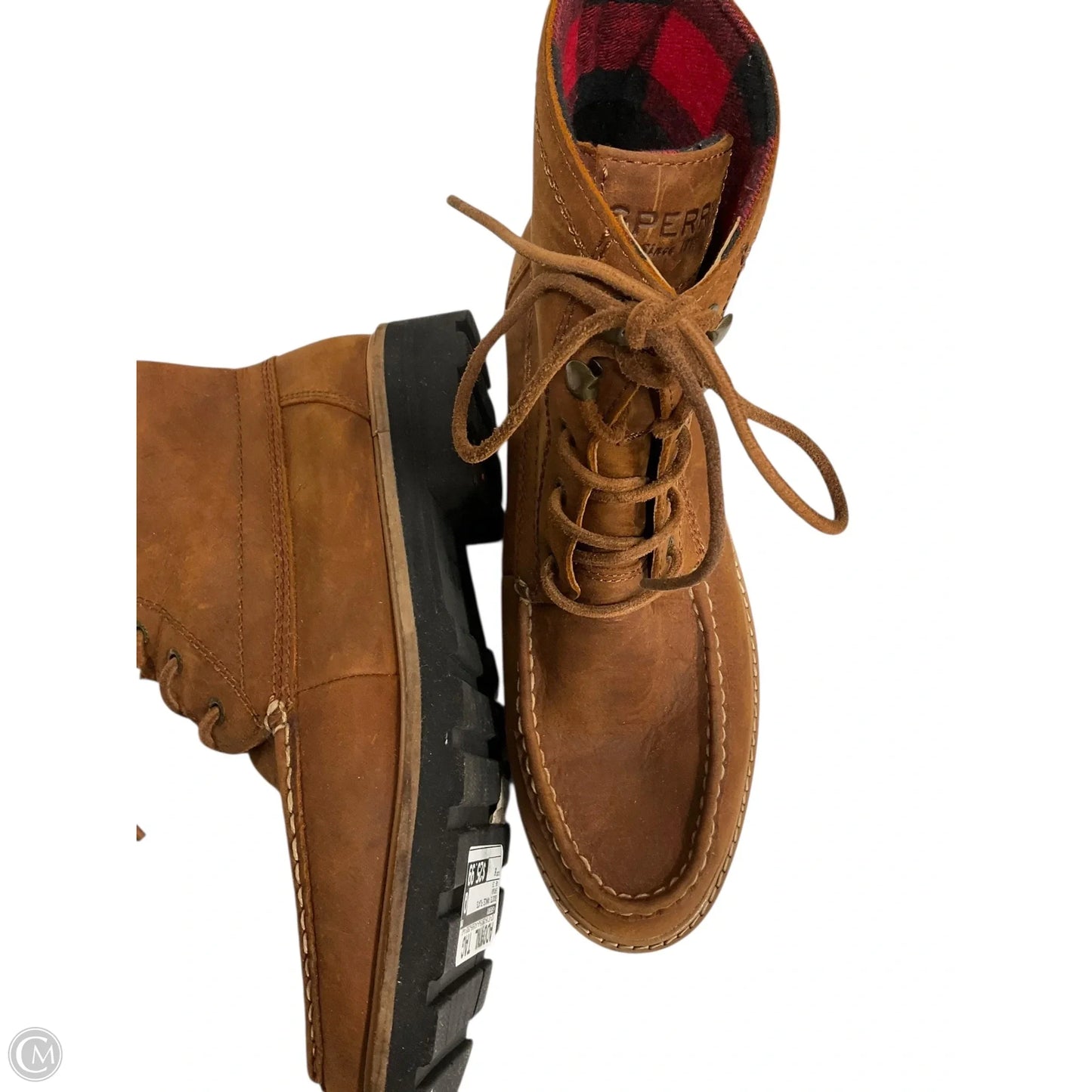 Boots Ankle Flats By Sperry In Brown, Size: 8