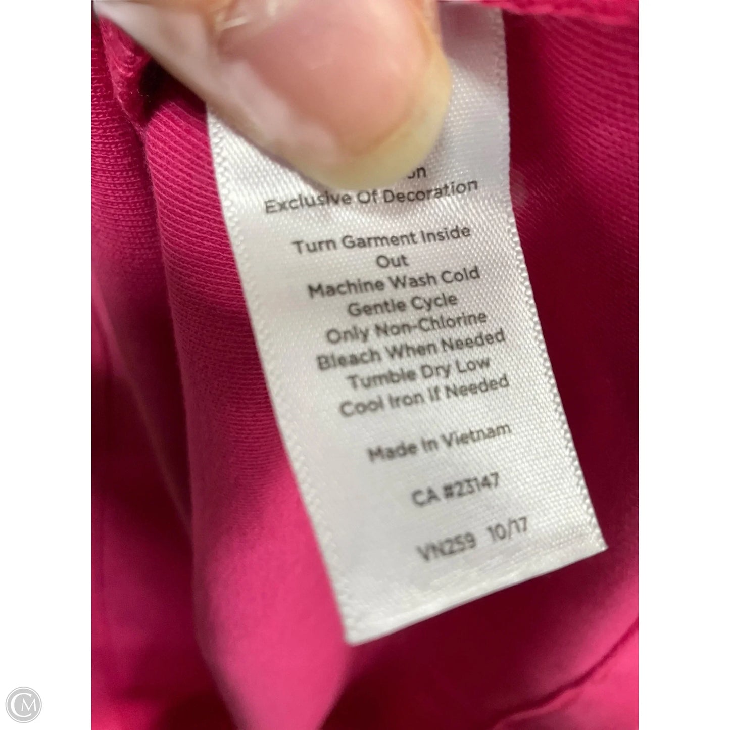 Dress Casual Midi By Talbots In Pink, Size: L