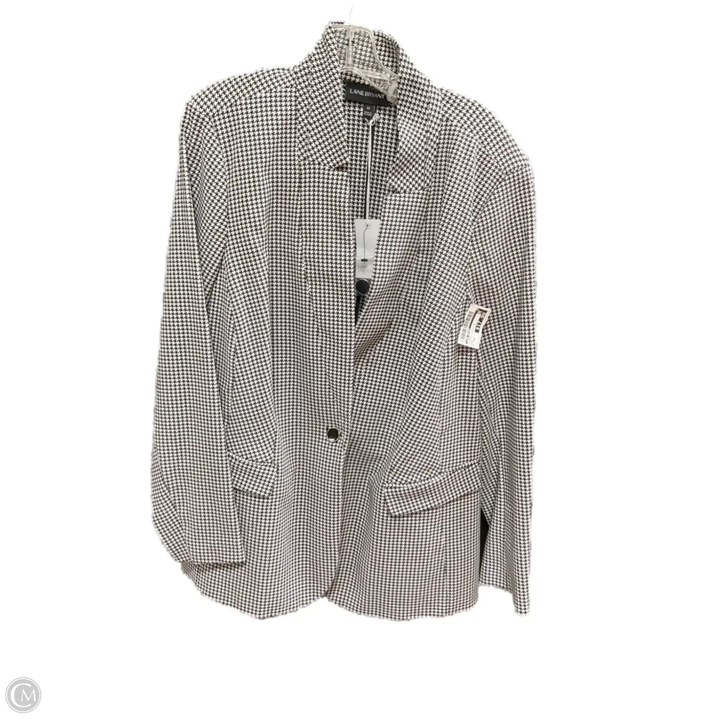 Blazer By Lane Bryant In Checkered Pattern, Size: 2x