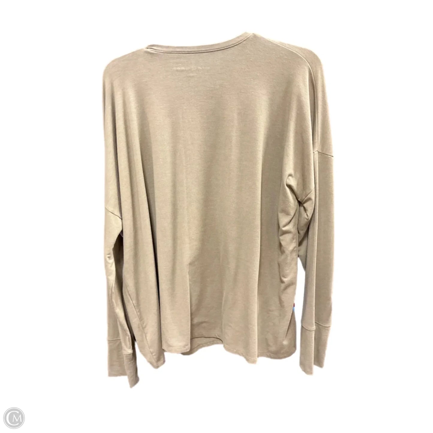 Top Long Sleeve By Life Is Good In Green, Size: Xxl