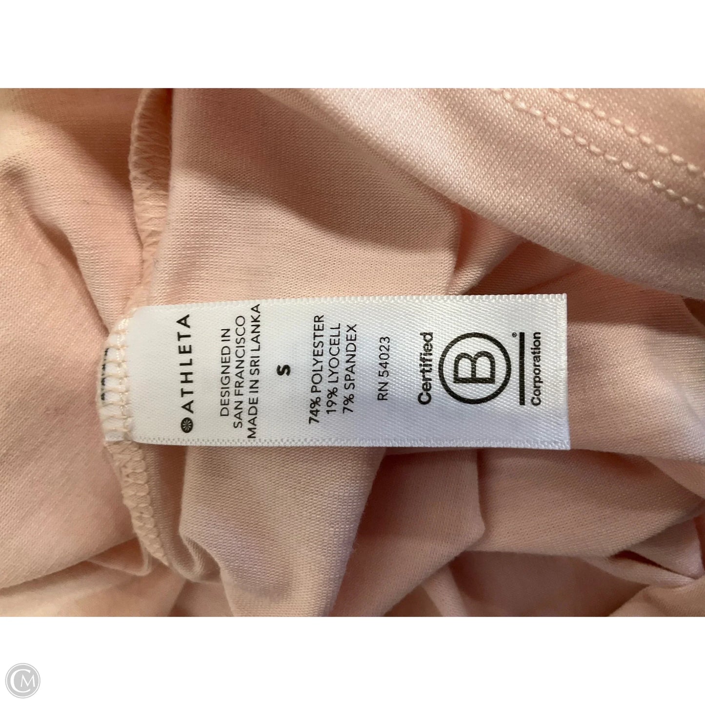 Athletic Tank Top By Athleta In Peach, Size: S