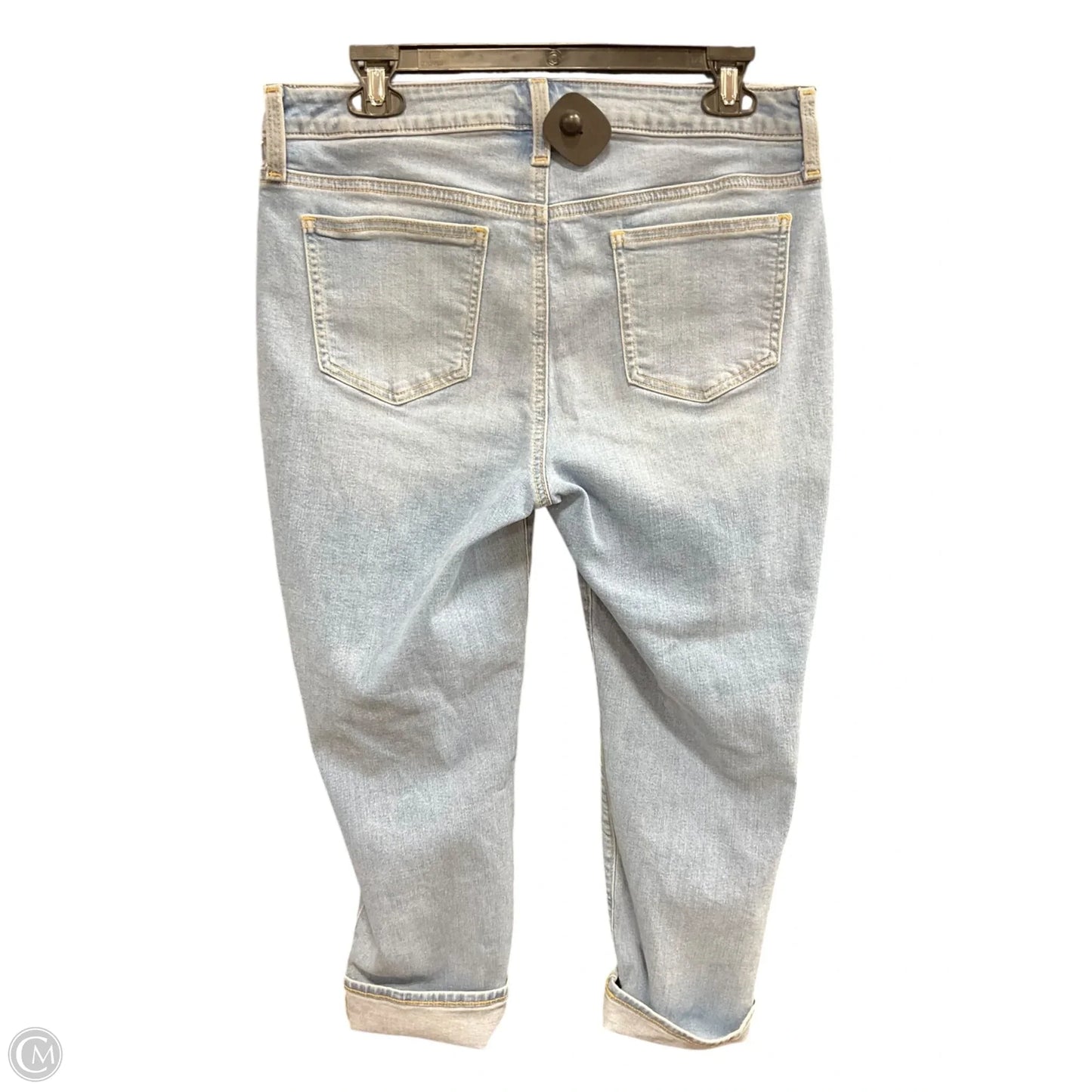 Jeans Cropped By Chicos In Blue, Size: 10