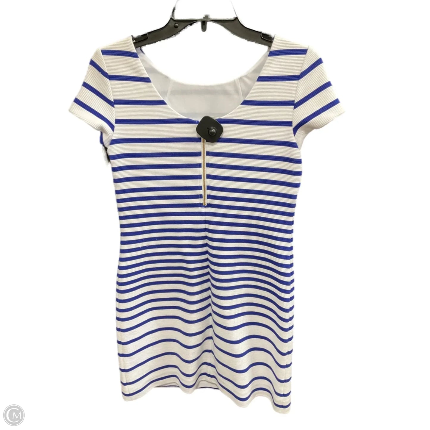 Dress Designer By Lilly Pulitzer In Blue & White, Size: Xs