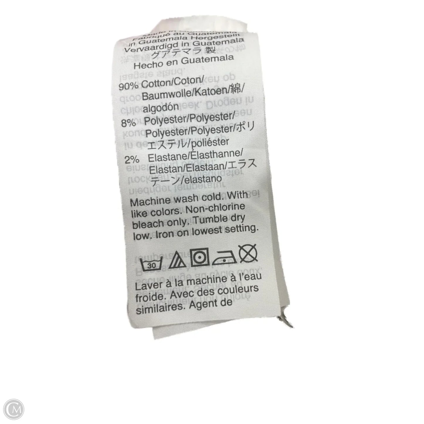 Jeans Cropped By Madewell In Cream, Size: 8