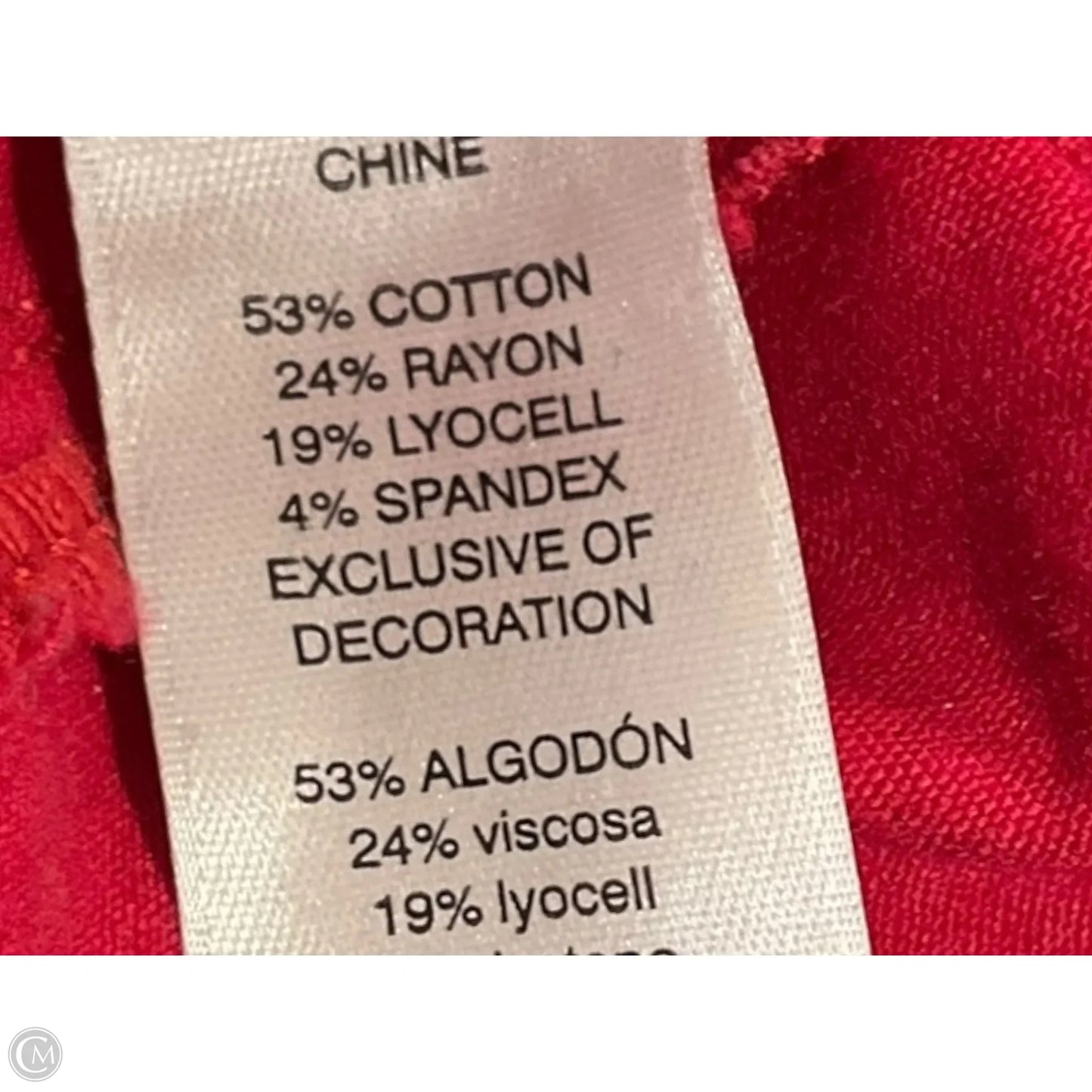 Pants Dress By Chicos In Red, Size: 2