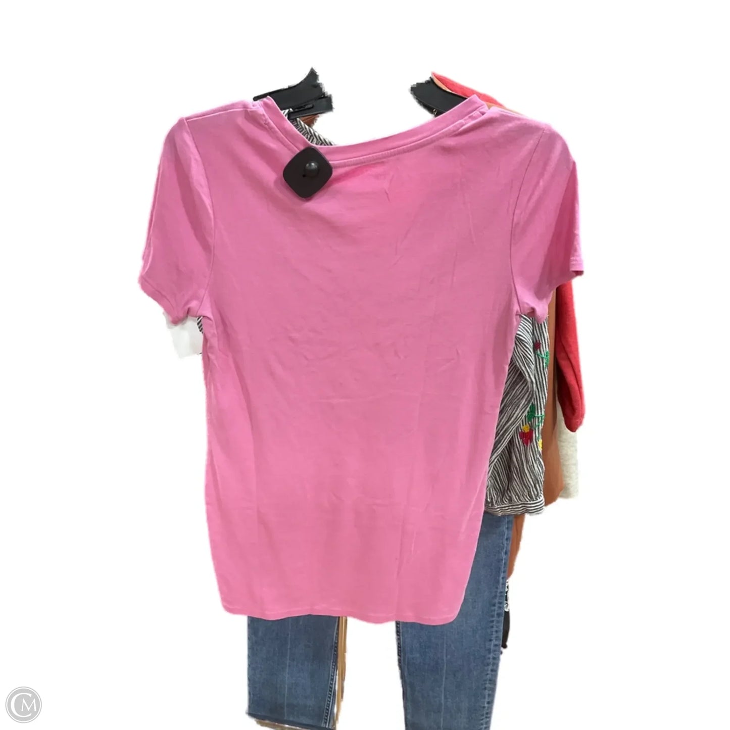 Maternity Top Short Sleeve By Time And Tru, Size: M