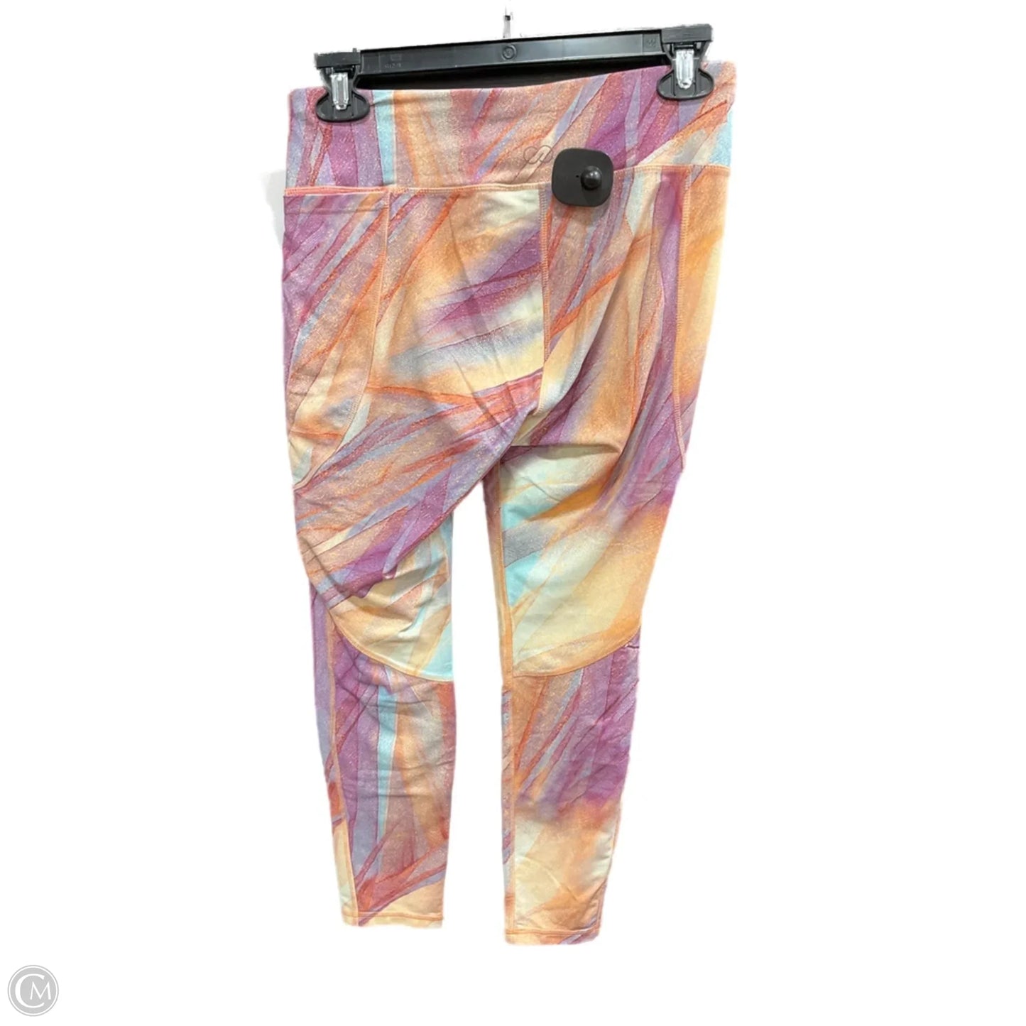 Athletic Leggings By Calia In Orange & Purple, Size: M
