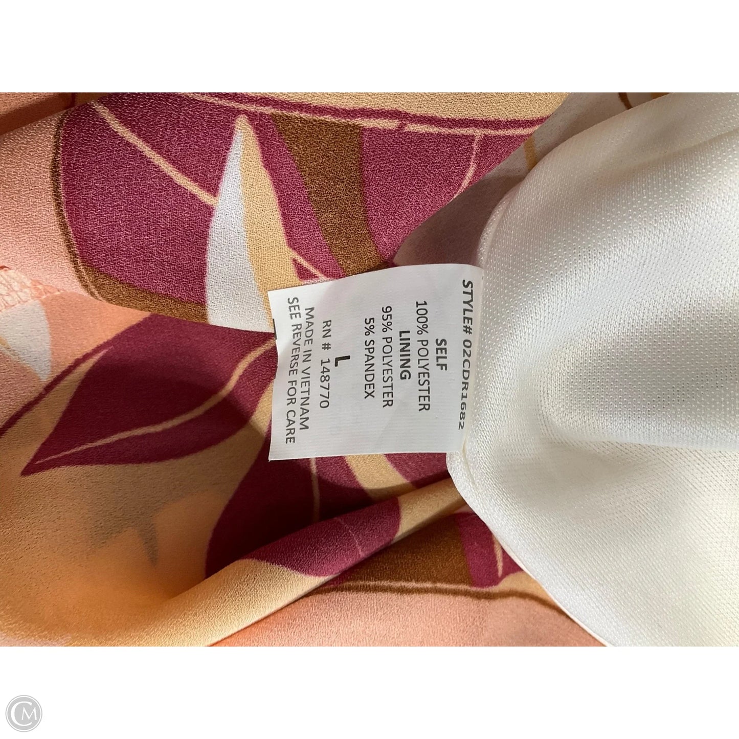 Dress Casual Midi By Sienna Sky In Tropical Print, Size: L