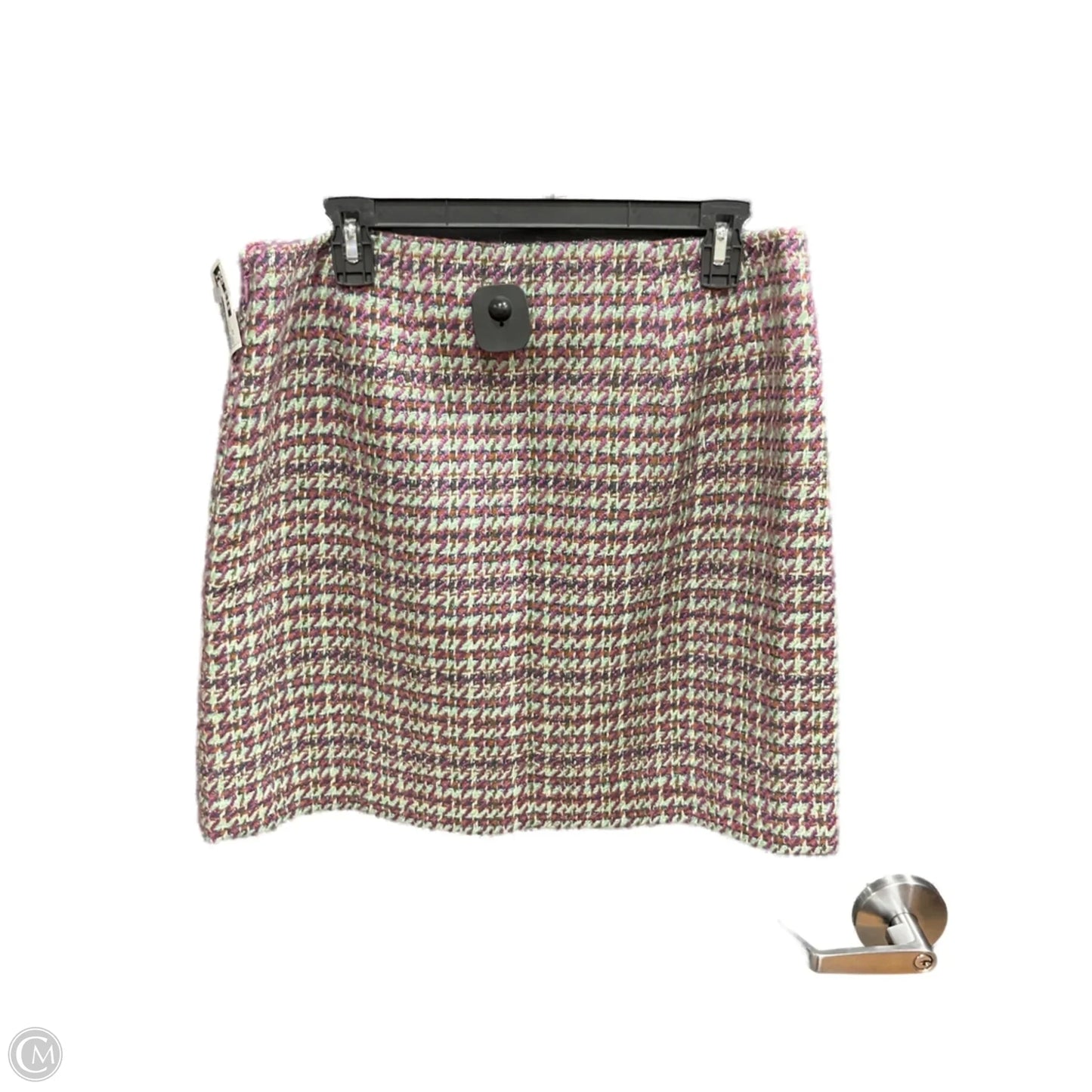 Skirt Midi By Loft In Green & Purple, Size: 10