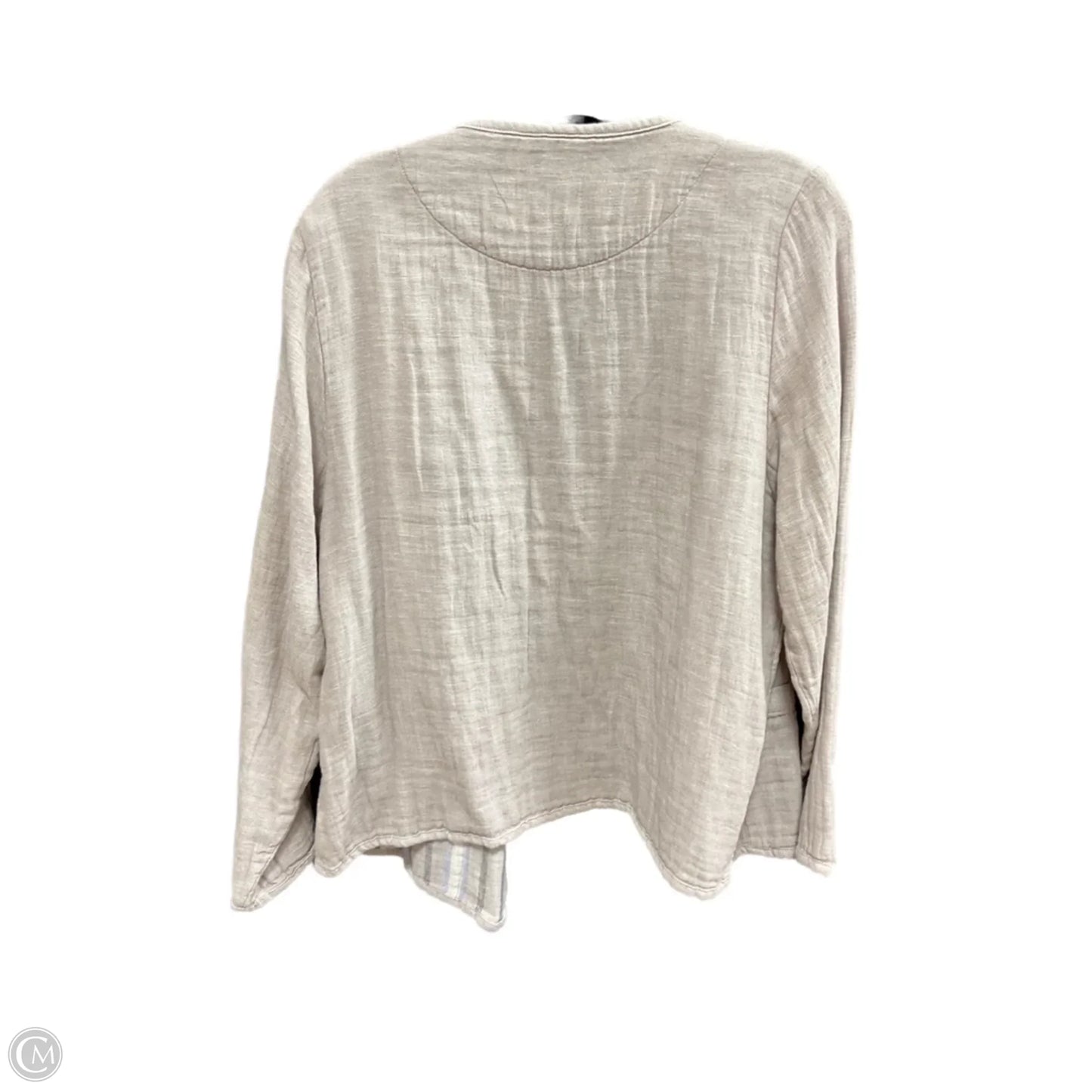 Jacket Other By Tahari In Taupe, Size: L