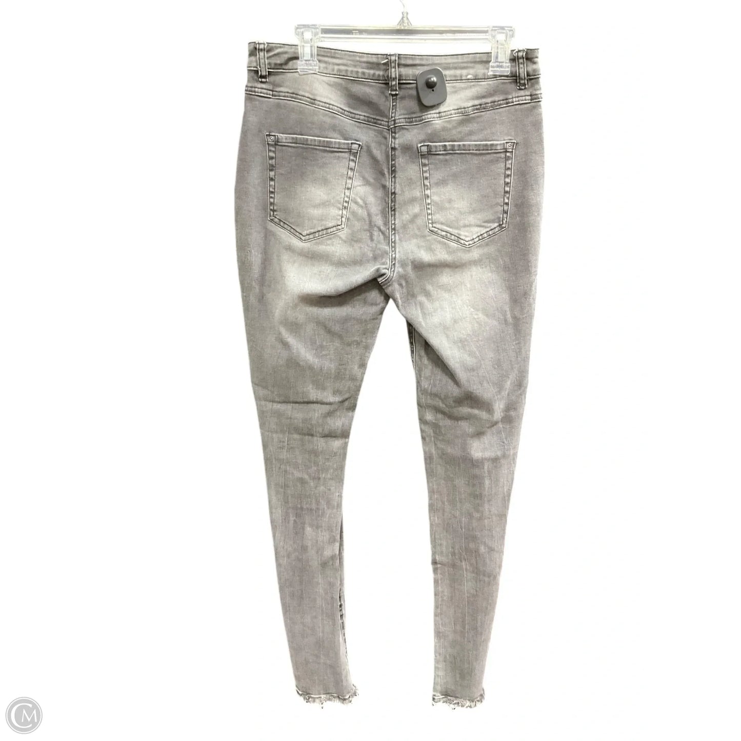 Jeans Skinny By Long Tall Sally In Grey, Size: 10