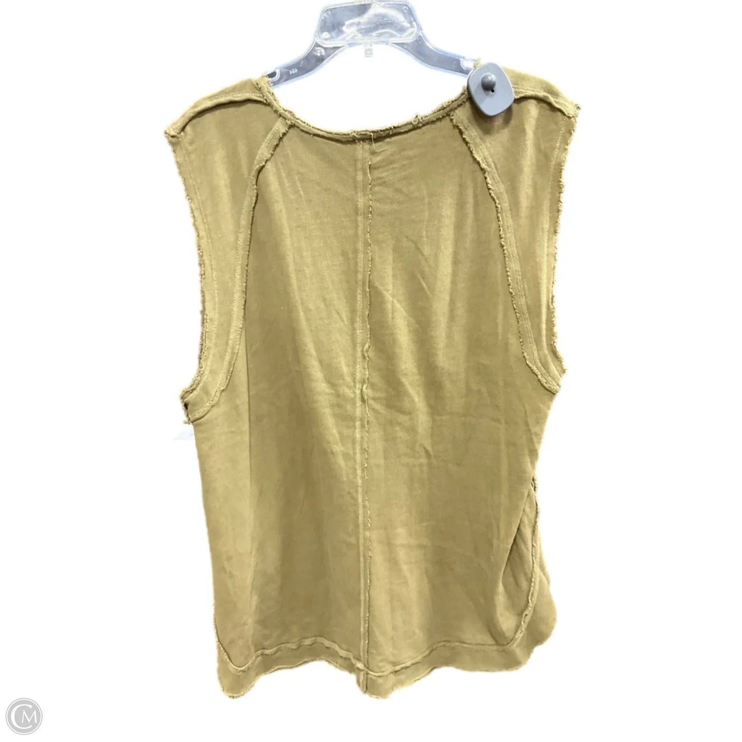 Top Sleeveless By Free People In Green, Size: S