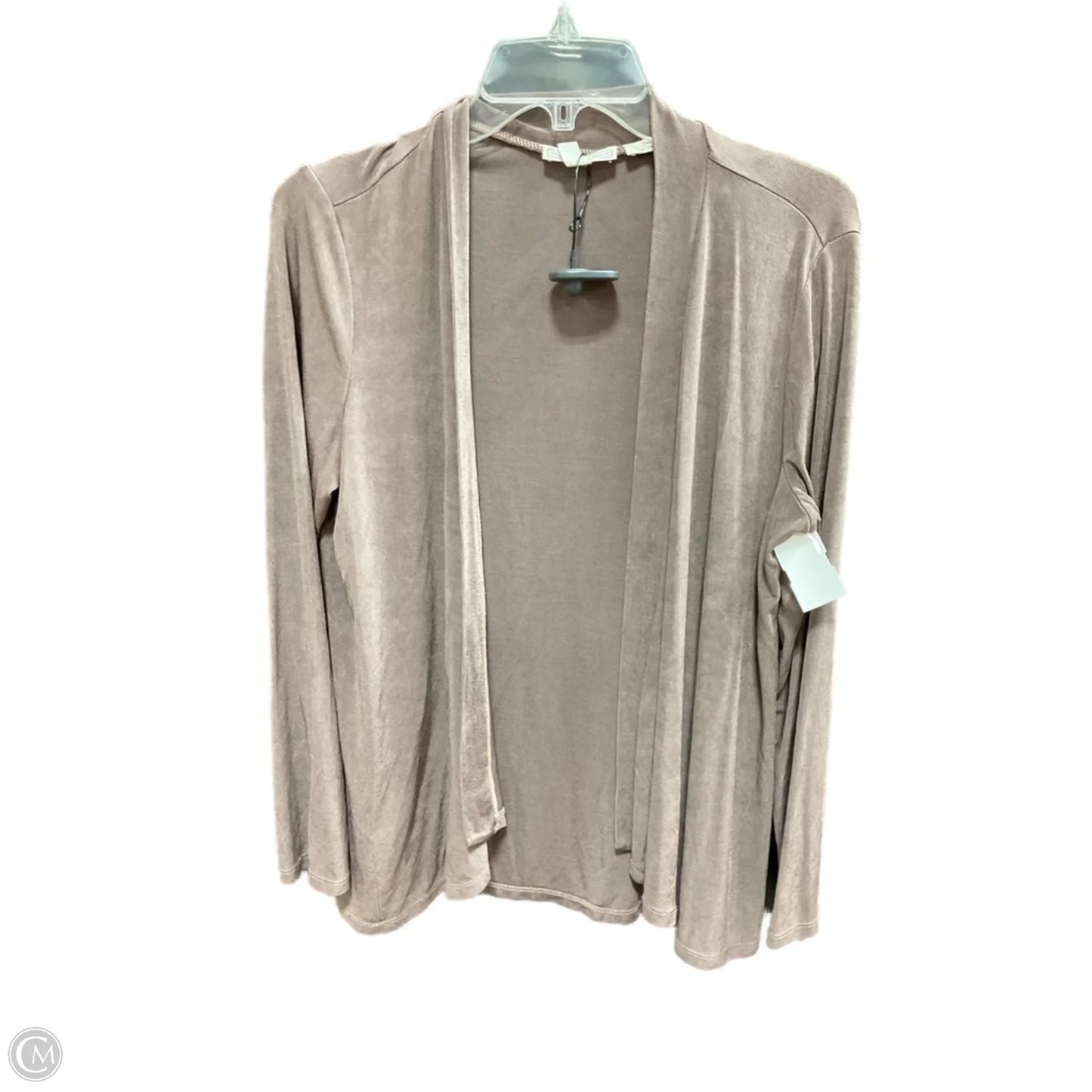 Cardigan By Dana Buchman In Brown, Size: L