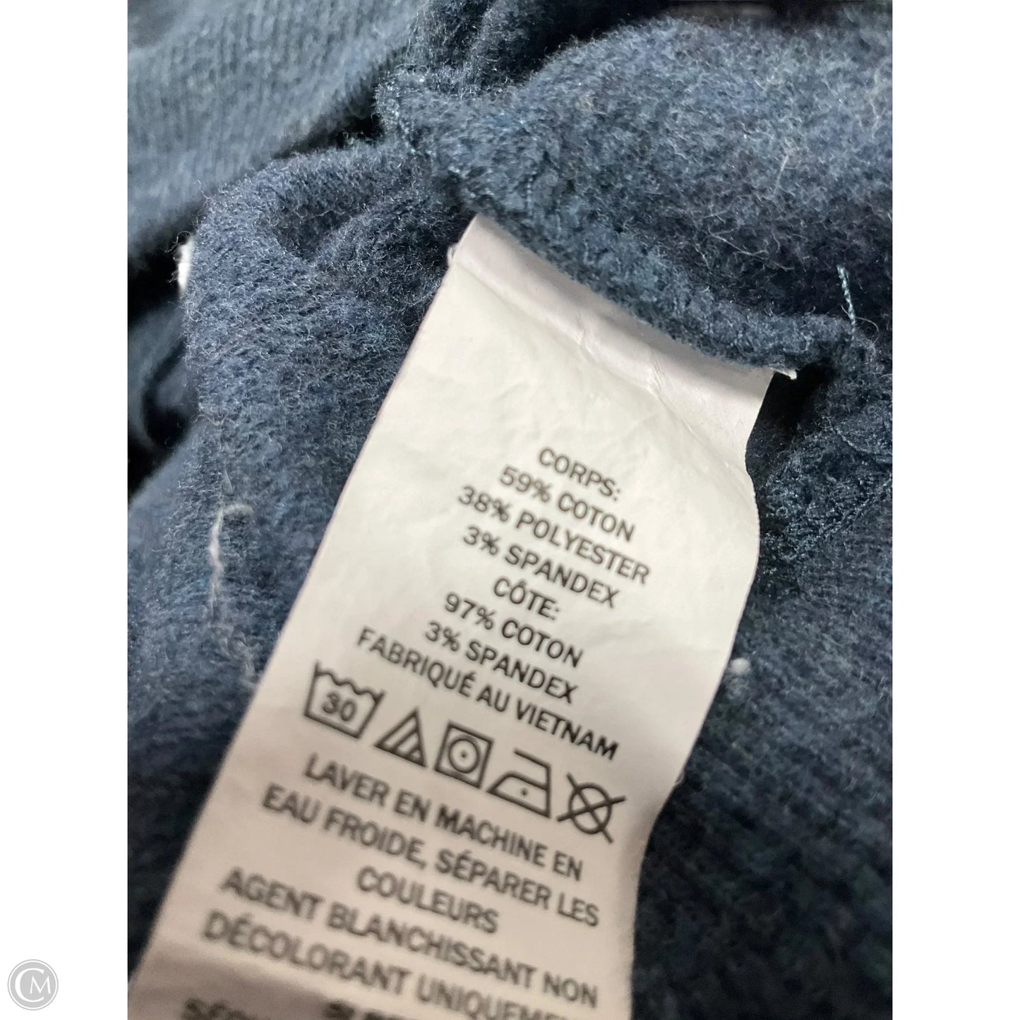 Athletic Sweatshirt Hoodie By L.l. Bean In Blue, Size: Xl