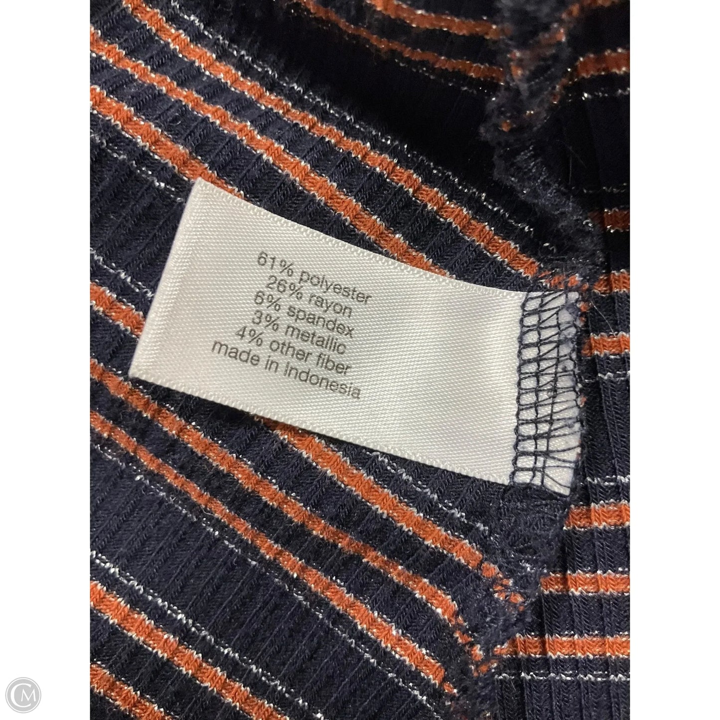 Top Long Sleeve By Lane Bryant In Striped Pattern, Size: 14