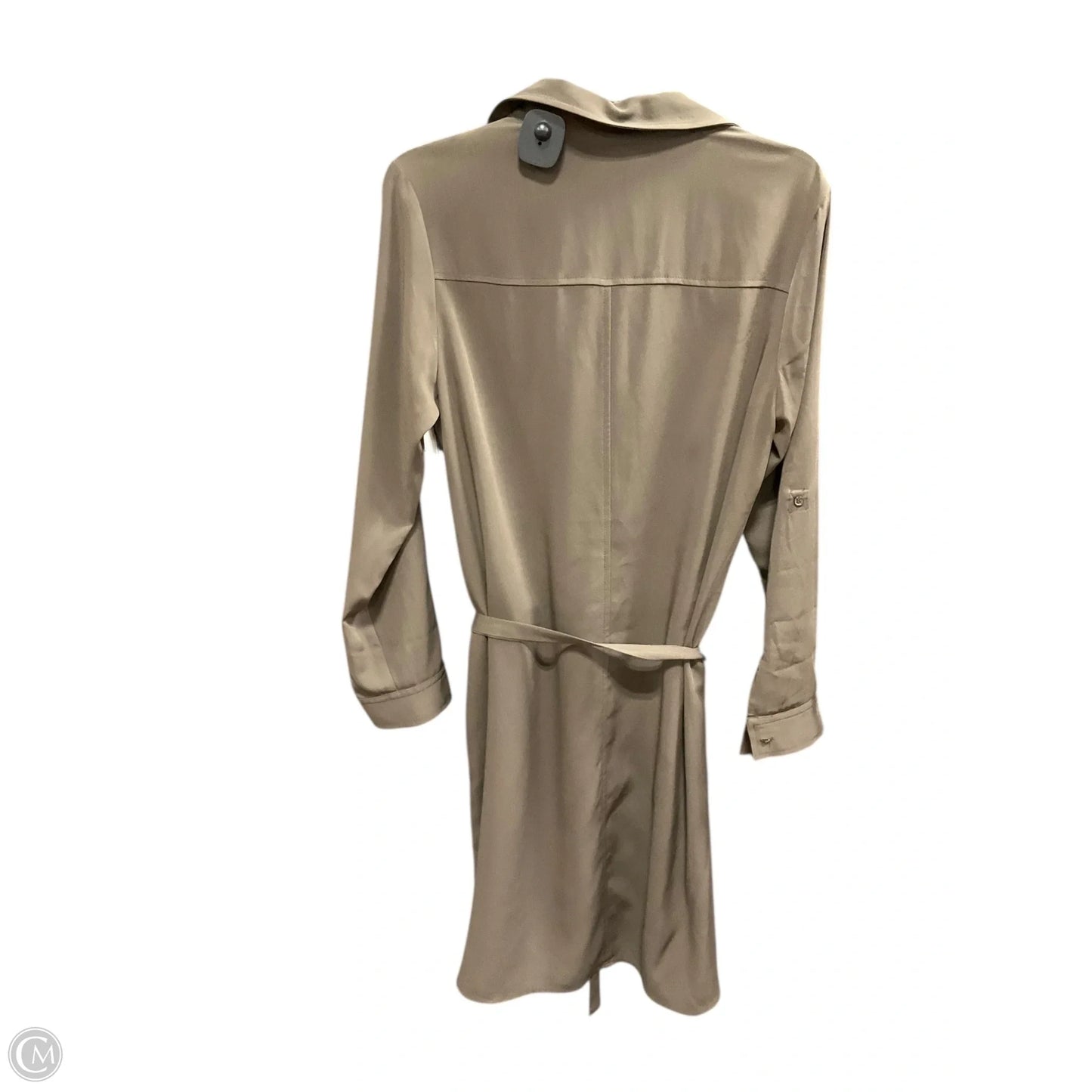 Dress Casual Midi By New York And Co In Brown, Size: S