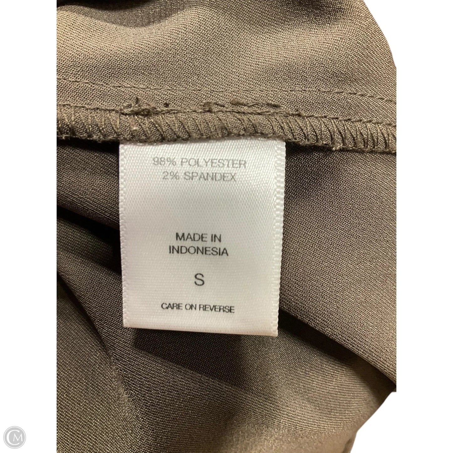 Dress Casual Midi By New York And Co In Brown, Size: S